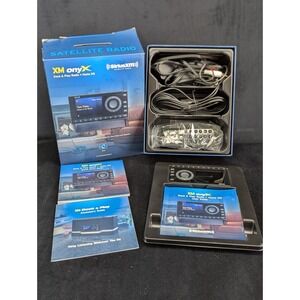 Sirius XM Onyx Satellite Radio, Dock and Play Radio + Home Kit, Brand New